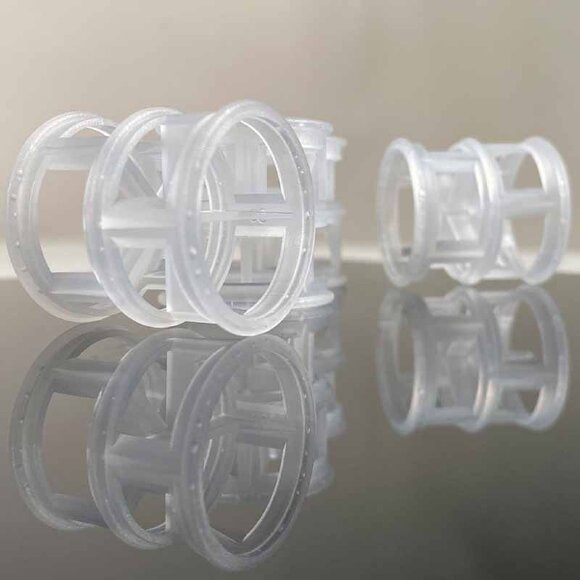 Пластикові кільця Палля (Pall Ring), PP, 25 мм, 80 кг/м3, VFF (м3) Пластикові кільця Палля (Pall Ring), PP, 25 мм, 80 кг/м3, VFF (м3)