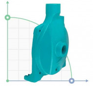 Pumpenkörper für Oberflächenzentrifugalpumpen für Modell 775253, 775254, 775255 Pumpenkörper für Oberflächenzentrifugalpumpen für Modell 775253, 775254, 775255