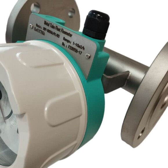 DN50 Stainless steel flowmeter rotameter LZ PN16 (40% alcohol mixture), 0...10 000 l/h, 4-20mA, Ex DN50 Stainless steel flowmeter rotameter LZ PN16 (40% alcohol mixture), 0...10 000 l/h, 4-20mA, Ex