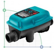 Electronic pressure controller 1.1kW Ø1 inch with on / off pressure regulation