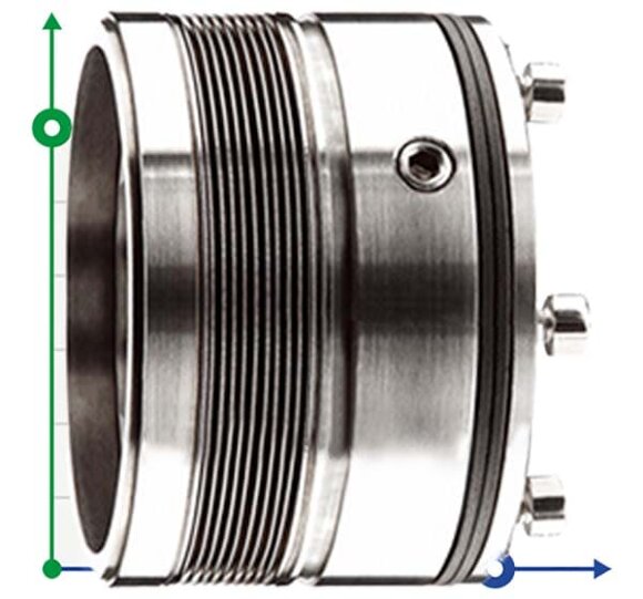 Uszczelnienie pompy R-MFL WT80 80, CAR/SIC, GRAPHITE, AM350/316