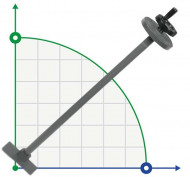Mélangeur manuel pour réactifs chimiques AQUA AG-MAN-PVC-70, ADAGMP07 Mélangeur manuel pour réactifs chimiques AQUA AG-MAN-PVC-70, ADAGMP07
