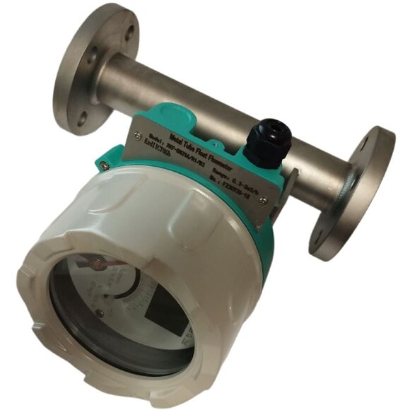 DN25 Stainless steel flowmeter rotameter LZ PN16 (96% alcohol), 0...3,000 l/h, 4-20mA, Ex DN25 Stainless steel flowmeter rotameter LZ PN16 (96% alcohol), 0...3,000 l/h, 4-20mA, Ex