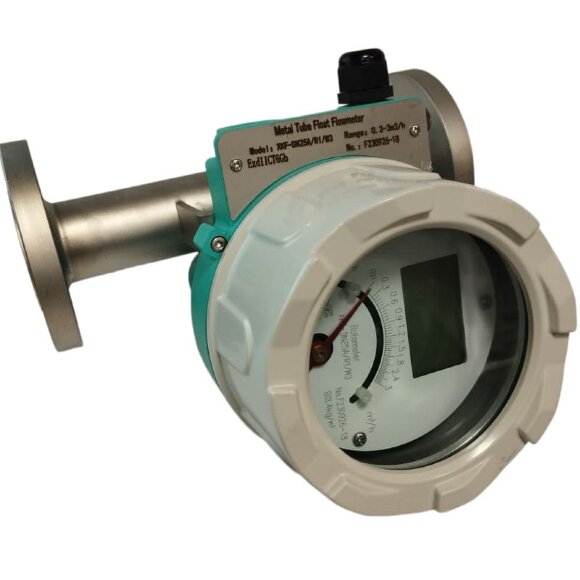 DN25 Stainless steel flowmeter rotameter LZ PN16 (96% alcohol), 0...3,000 l/h, 4-20mA, Ex DN25 Stainless steel flowmeter rotameter LZ PN16 (96% alcohol), 0...3,000 l/h, 4-20mA, Ex