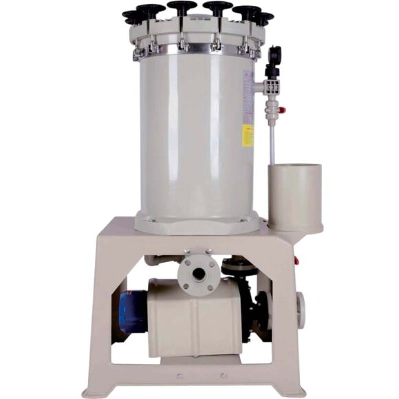 QH-2004-PUV-BOGAZ + MD-E-258SSV5V38AYBS precyzyjny filtr chemiczny z PVDF