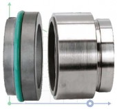 Gleitringdichtung R-HJ92N 32, CAR/SIC, VITON, 304, G16