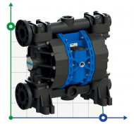 Pompe à membrane pneumatique SEKO Duotek AF700 PP Pompe à membrane pneumatique SEKO Duotek AF700 PP