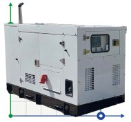 Промышленный дизельный генератор XHYP-36GF с ATS, двигатель Perkins 50kVA, 36kW, 380V/50HZ закрытого типа Промышленный дизельный генератор XHYP-36GF с ATS, двигатель Perkins 50kVA, 36kW, 380V/50HZ закрытого типа