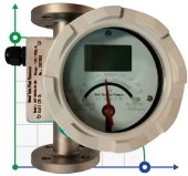 DN25 Stainless steel flow meter rotameter LZ PN40 (alcohol 96%), 180...1700 l/h, 4-20mA, Ex DN25 Stainless steel flow meter rotameter LZ PN40 (alcohol 96%), 180...1700 l/h, 4-20mA, Ex