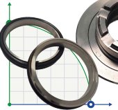 Пара трения механического уплотнения к насосу Borger - 70 TC/TC/VITON Пара трения механического уплотнения к насосу Borger - 70 TC/TC/VITON