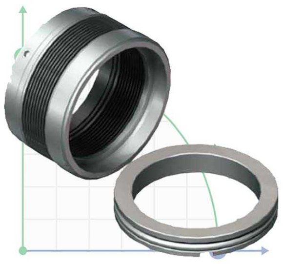Dichtung mit Metallbalg R-680 32, CAR/SIC, EPDM, AM350/316, ВР
