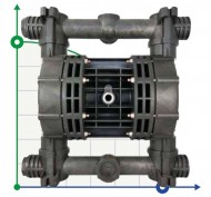 Die pneumatischen Membranpumpen BOXER 251 IB251 PVDF-FC-HTTFT-- Die pneumatischen Membranpumpen BOXER 251 IB251 PVDF-FC-HTTFT--