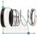 Торцевое уплотнение вала R-21UK 40, SIC/SIC, VITON, 304, N
