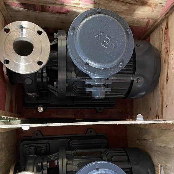 BGWHB 150-400 (200/50), 45kW, 1480, Ex - насос нержавеющий горизонтальный BGWHB 150-400 (200/50), 45kW, 1480, Ex - насос нержавеющий горизонтальный