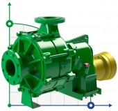 Pumpe mit Zapfwelle des Traktors Rovatti T3K80 / 2E-TW R. 5, 4 Pumpe mit Zapfwelle des Traktors Rovatti T3K80 / 2E-TW R. 5, 4