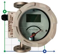 DN15 Stainless steel flow meter rotameter LZ PN40 (alcohol 96%), 42...420 l/h, 4-20mA, Ex DN15 Stainless steel flow meter rotameter LZ PN40 (alcohol 96%), 42...420 l/h, 4-20mA, Ex