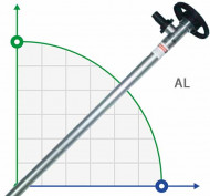 1200 mm, AL, HP Pumpenteil (Rohr) zur Pumpe für Fässer 1200 mm, AL, HP Pumpenteil (Rohr) zur Pumpe für Fässer
