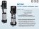 Bomba de mezcla agua-alcohol antideflagrante BVS 32-150-2, 30 kW, AISI 304, Ex