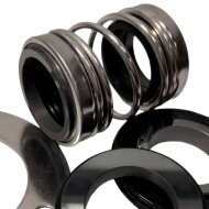 Подвійне ущільнення валу насосу GRUNDFOS, Pedrollo, Speroni R-4702 25, CAR/SIC/SIC/SIC, NBR, 304 Подвійне ущільнення валу насосу GRUNDFOS, Pedrollo, Speroni R-4702 25, CAR/SIC/SIC/SIC, NBR, 304