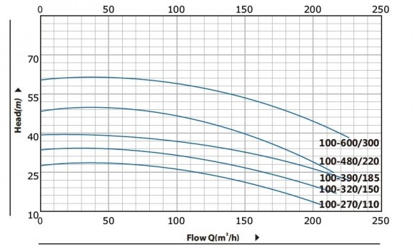 BT 100-480/22 насос in-line