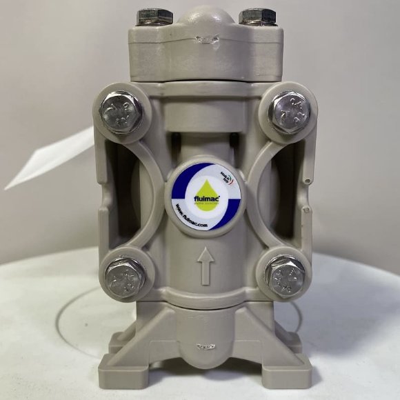 Насос FLUIMAC PHOENIX P08 PP NBR+PTFE, 7 л/хв пневматичний мембранний для перекачування в’язких рідин Насос FLUIMAC PHOENIX P08 PP NBR+PTFE, 7 л/хв пневматичний мембранний для перекачування в’язких рідин