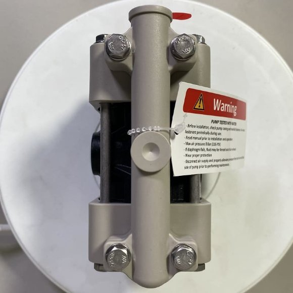 Насос FLUIMAC PHOENIX P08 PP NBR+PTFE, 7 л/хв пневматичний мембранний для перекачування в’язких рідин Насос FLUIMAC PHOENIX P08 PP NBR+PTFE, 7 л/хв пневматичний мембранний для перекачування в’язких рідин