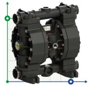 PHOENIX P250 PVDF ATEX пневматический мембранный насос PHOENIX P250 PVDF ATEX пневматический мембранный насос