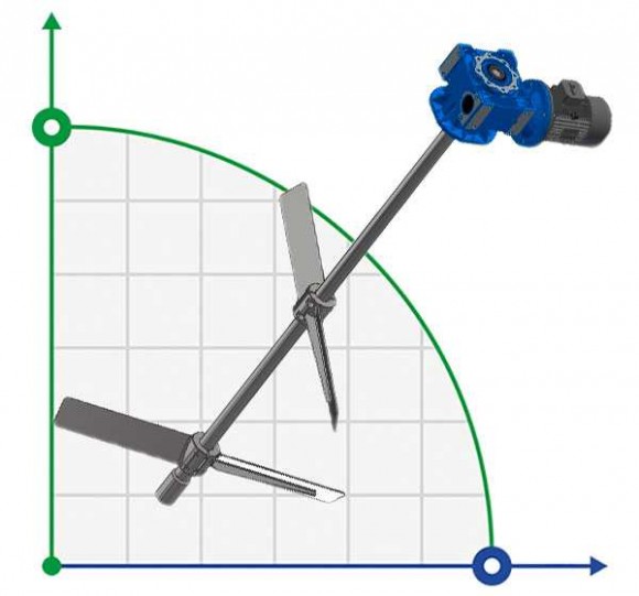 Rührwerk ML1202036, 3,0 kW, 36 U/min