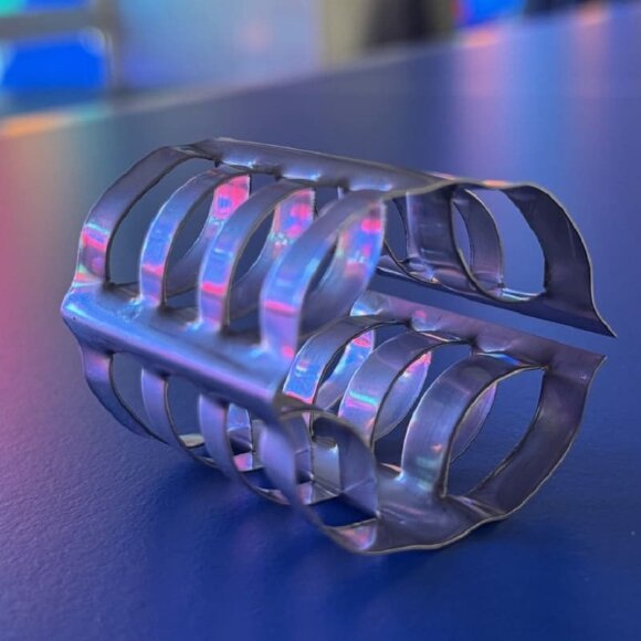 Metall rostfrei Mella Ring VSP-50-M, 316 Ti, VFF