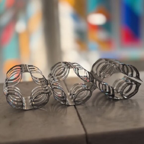 Metall rostfrei Mella Ring VSP-50-M, 316 Ti, VFF