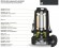 Tauchpumpe Dreno G2 GT-EX 50/2/173 C. 180 mit Schneidsystem