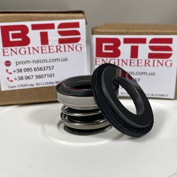 Mechanical seal R-103 12, CAR/CER, EPDM, 304 Mechanical seal R-103 12, CAR/CER, EPDM, 304