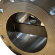 DN150 Dosificación de vapor de proceso, caudalímetro vortex de acero inoxid. LUGB-D PN16 RF brida DIN, 1,4-14 t/h, <1,6 MPa, <250°C, 4-20mA, ExdIIBT6