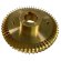 Impeller for vortex oil pump WM-033 brass