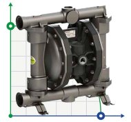 PHOENIX P250 AISI316 ATEX пневматический мембранный насос PHOENIX P250 AISI316 ATEX пневматический мембранный насос