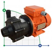 ADM 4 PP/TF/0.16HP/2800RPM pump with the magnetic coupling ADM 4 PP/TF/0.16HP/2800RPM pump with the magnetic coupling
