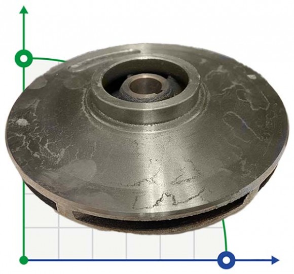 Wirnik do BTKF-K 32-160, 184mm Wirnik do BTKF-K 32-160, 184mm