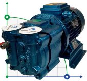 Bomba de vacío de anillo de agua para secado ESV 130/65, 78 m3/h, 2,2 kW, 3000 rpm Bomba de vacío de anillo de agua para secado ESV 130/65, 78 m3/h, 2,2 kW, 3000 rpm
