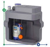 Przepompownia ścieków PEDROLLO SAR 100 BCm 10/50 Przepompownia ścieków PEDROLLO SAR 100 BCm 10/50