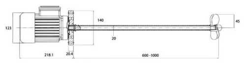 Hochgeschwindigkeitsmischer SS316L- AF 1-10-4 380V Hochgeschwindigkeitsmischer SS316L- AF 1-10-4 380V