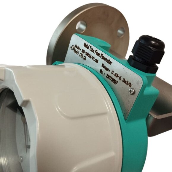 DN50 Stainless steel flow meter rotameter LZ PN40 (alcohol 40%), 0.63...6.3 m3/h, 4-20mA, Ex DN50 Stainless steel flow meter rotameter LZ PN40 (alcohol 40%), 0.63...6.3 m3/h, 4-20mA, Ex