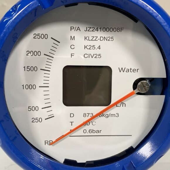 DN25 Витратомір ротаметр з нержавіючої сталі KLZZ PN16 (water), 250-2500  l/h, 4-20mA, Ex DN25 Витратомір ротаметр з нержавіючої сталі KLZZ PN16 (water), 250-2500  l/h, 4-20mA, Ex