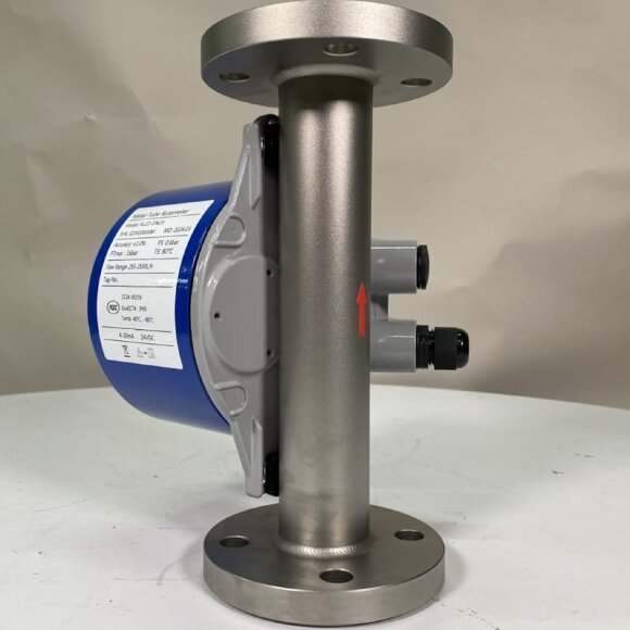 DN25 Витратомір ротаметр з нержавіючої сталі KLZZ PN16 (water), 250-2500  l/h, 4-20mA, Ex DN25 Витратомір ротаметр з нержавіючої сталі KLZZ PN16 (water), 250-2500  l/h, 4-20mA, Ex