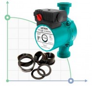 Насос циркуляционный 75Вт Hmax 4м Qmax 40л/мин Ø1½ 180мм зел + гайки Ø1 Wetron (774312) Насос циркуляционный 75Вт Hmax 4м Qmax 40л/мин Ø1½ 180мм зел + гайки Ø1 Wetron (774312)