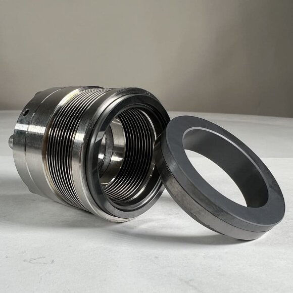 Wysokotemperaturowe uszczelnienie mechaniczne do pompy Sulzer A R-650 35, SIC/SIC, GRAPHITE, AM350/316