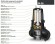 Pompe submersible Dreno AT 150/4/240 C.275 avec roue monocanal ouverte