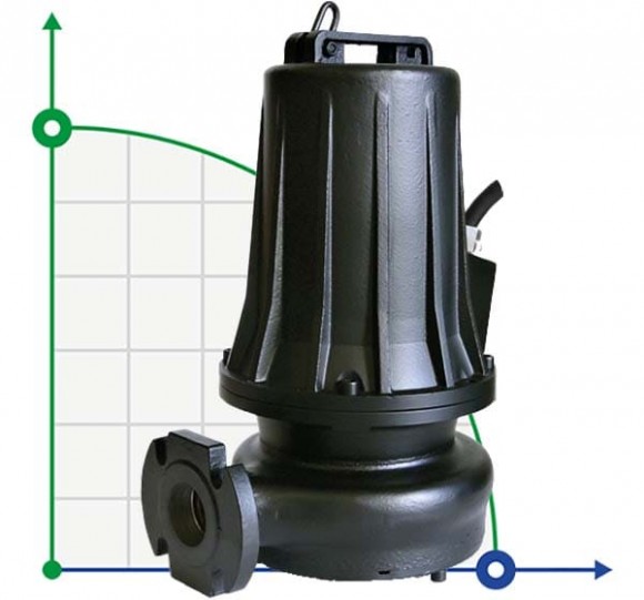 Pompe submersible de drainage Dreno G2 GT-EX 50/2/173 C.185 avec système de coupe