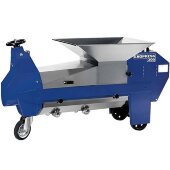 Prensa de tornillo de acción continua LIVERANI ENOPRESS/ECOPRESS 250, 1400-3000 kg/h, 3 kW, 12 rpm, de acero inoxidable
