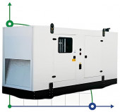 Generador diesel industrial XHYP-400GF con ATS, motor Perkins 500kVA, 400kW, 380V/50HZ tipo cerrado Generador diesel industrial XHYP-400GF con ATS, motor Perkins 500kVA, 400kW, 380V/50HZ tipo cerrado