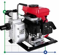 Benzinmotor-Pumpe 2,5 Liter. von. Benzinmotor-Pumpe 2,5 Liter. von.